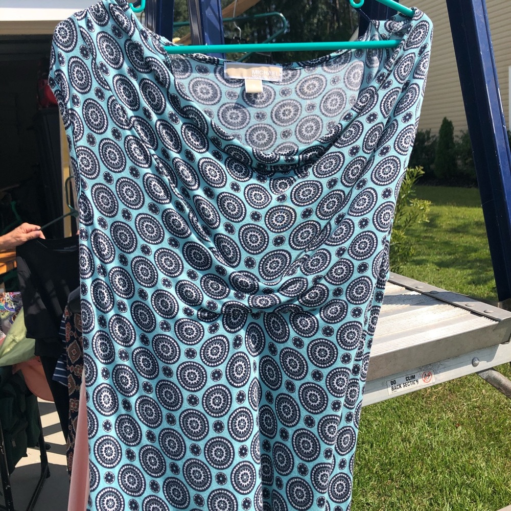 Michael Kors Tank Drape Shell